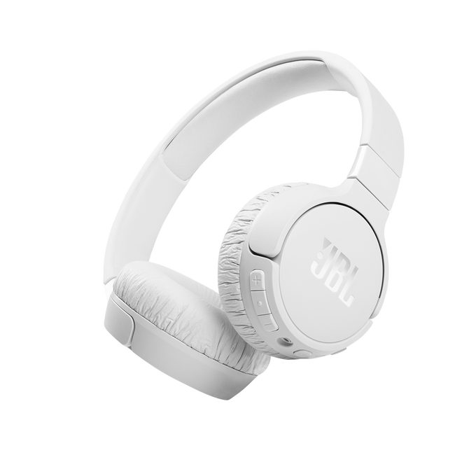 JBL Tune 660NC - White - Wireless, on-ear, active noise-cancelling headphones. - Hero image number null